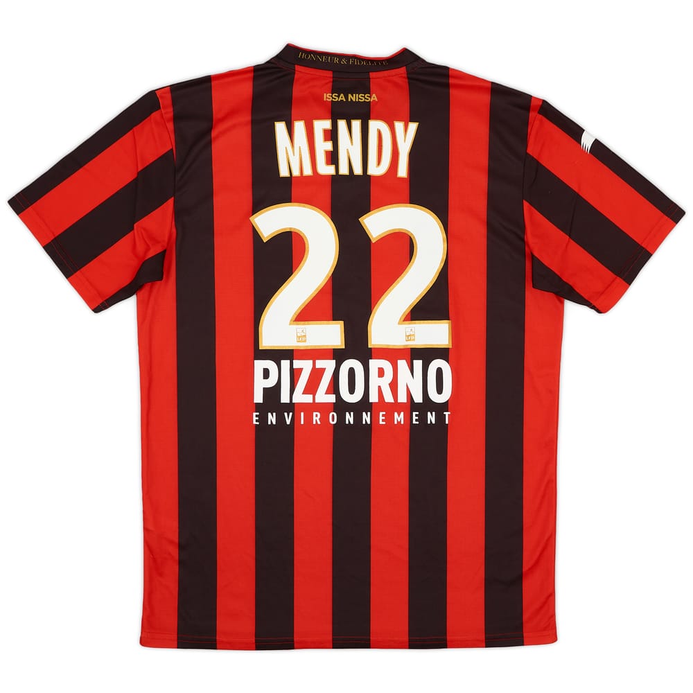 2015-16 Nice Home Shirt Mendy #22 - 6/10 - (XL)