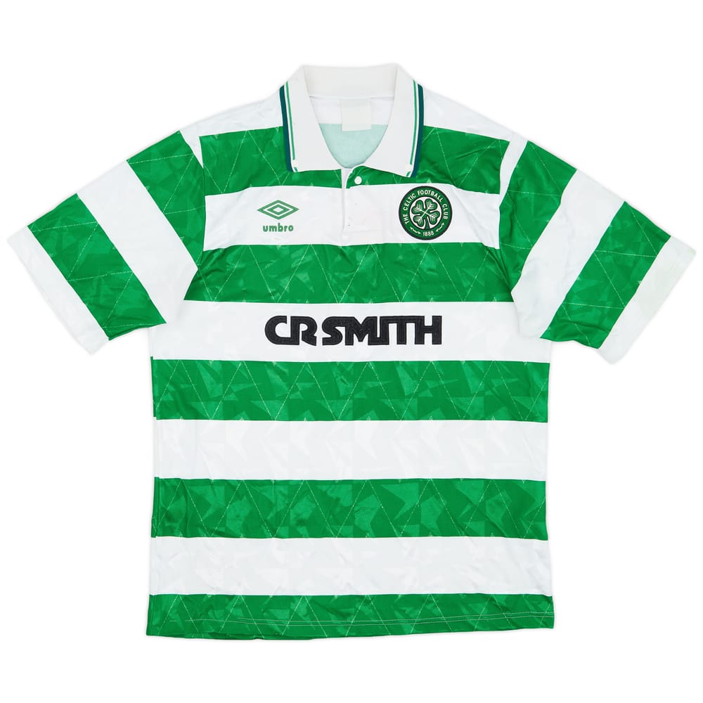 1989-91 Celtic Home Shirt - 5/10 - (M)