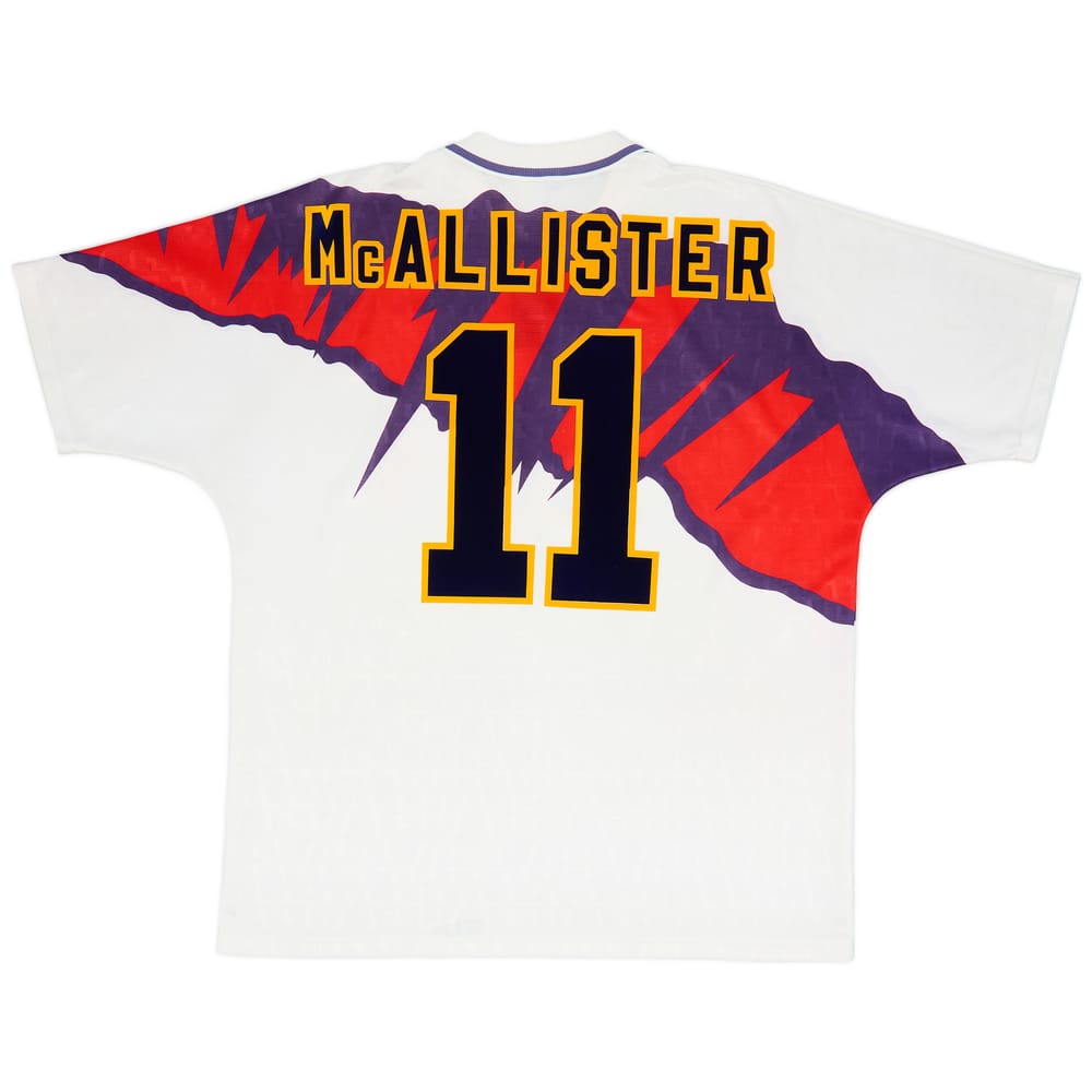 1991-93 Scotland Away Shirt McAllister #11 - 8/10 - (XXL)