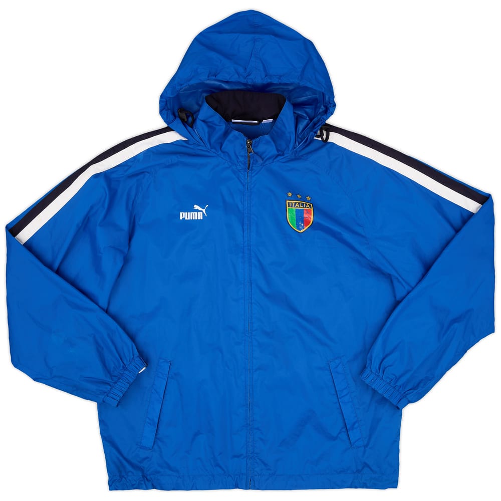 2003-04 Italy Puma Hooded Rain Jacket - 4/10 - (L)