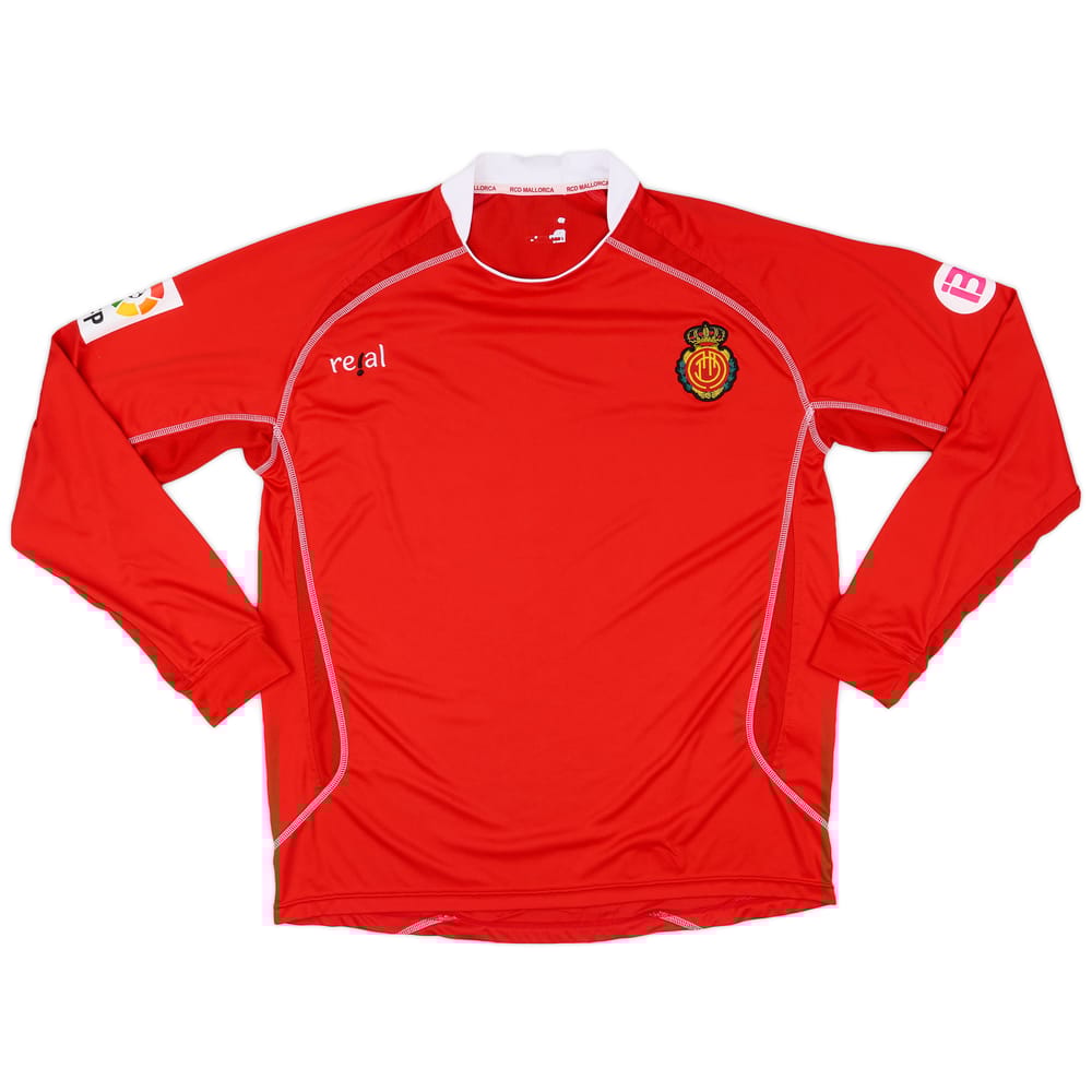 2009-10 Mallorca Home L/S Shirt - 8/10 - (L)