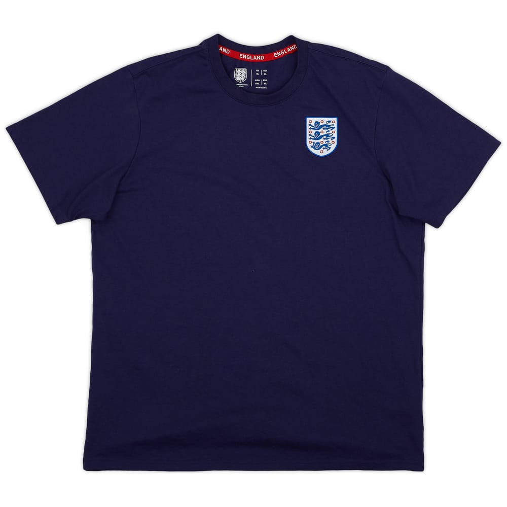2020-21 England Cotton Tee - 8/10 - (XL)