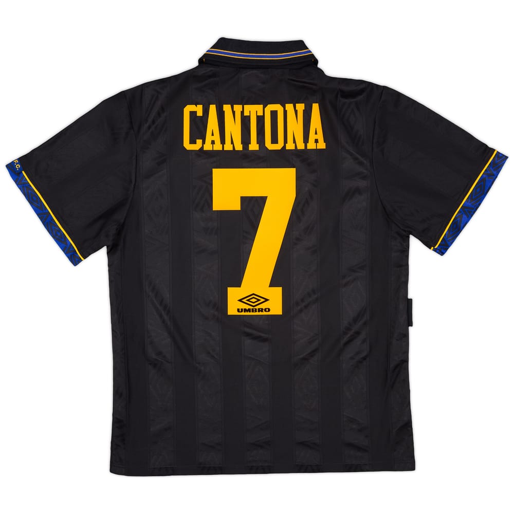 1993-95 Manchester United Away Shirt Cantona #7 - 9/10 - (M)