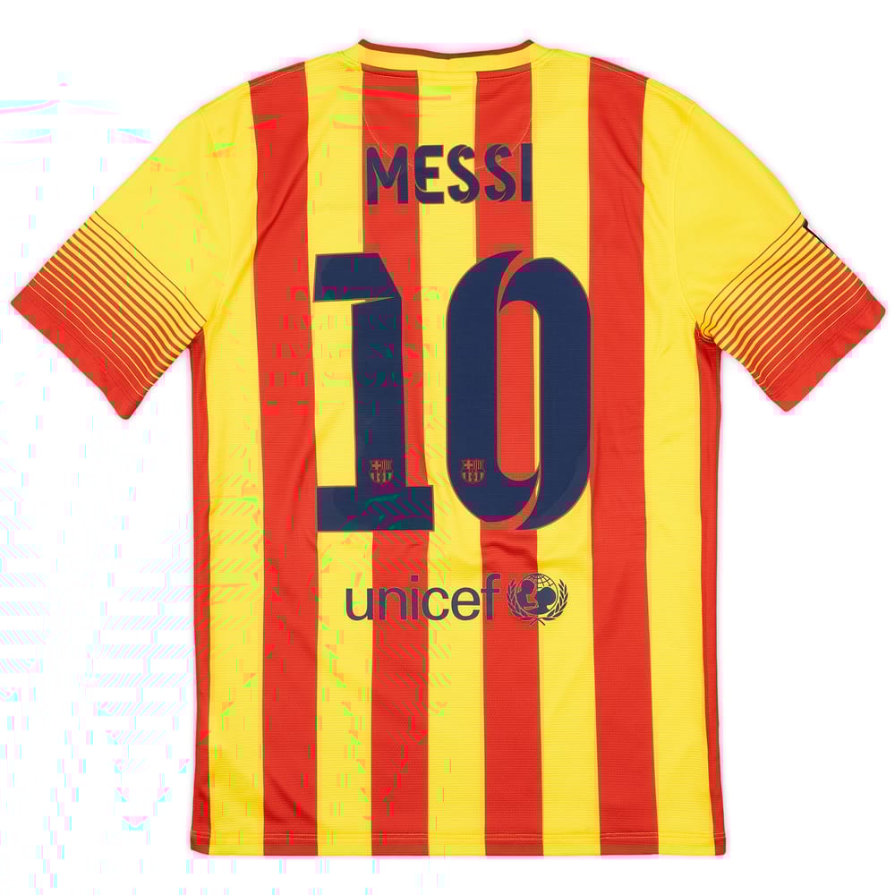2013-15 Barcelona Away Shirt Messi #10 - 9/10 - (S)