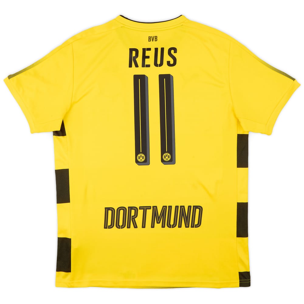 2017-18 Borussia Dortmund Home Shirt Reus #11 - 7/10 - (L)