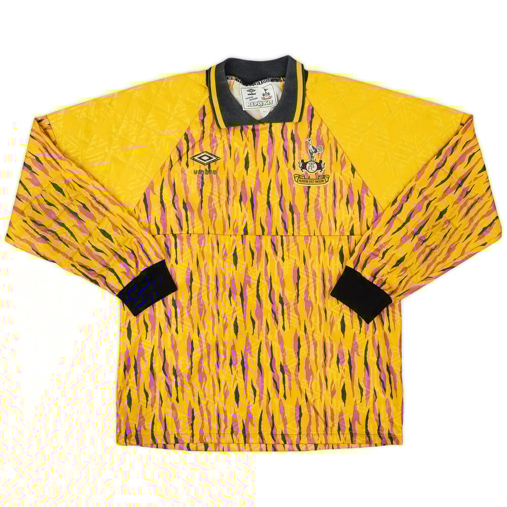 1991-93 Tottenham GK Shirt #1 - 7/10 - (L.Boys)