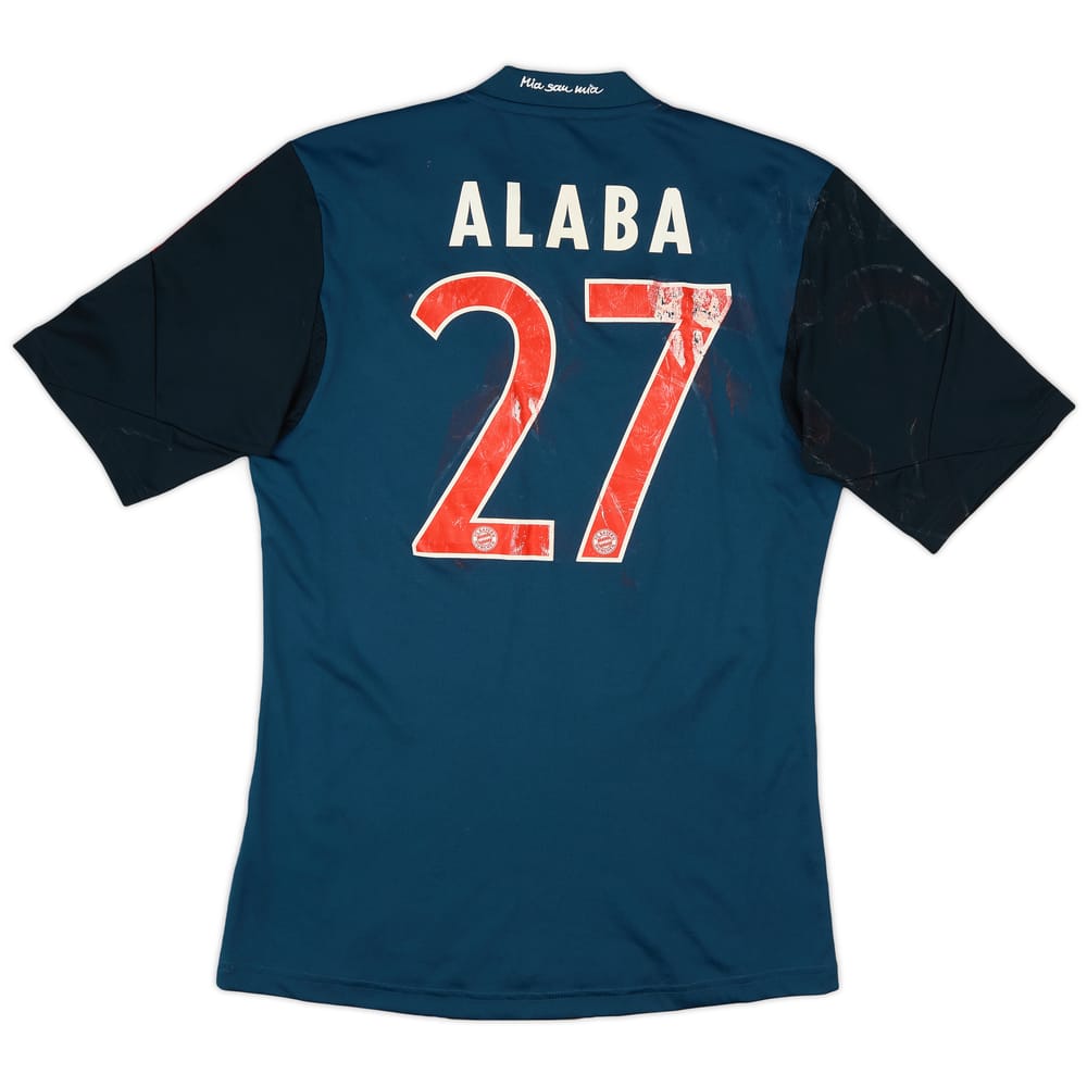 2013-14 Bayern Munich Third Shirt Alaba #27 - 3/10 - (S)