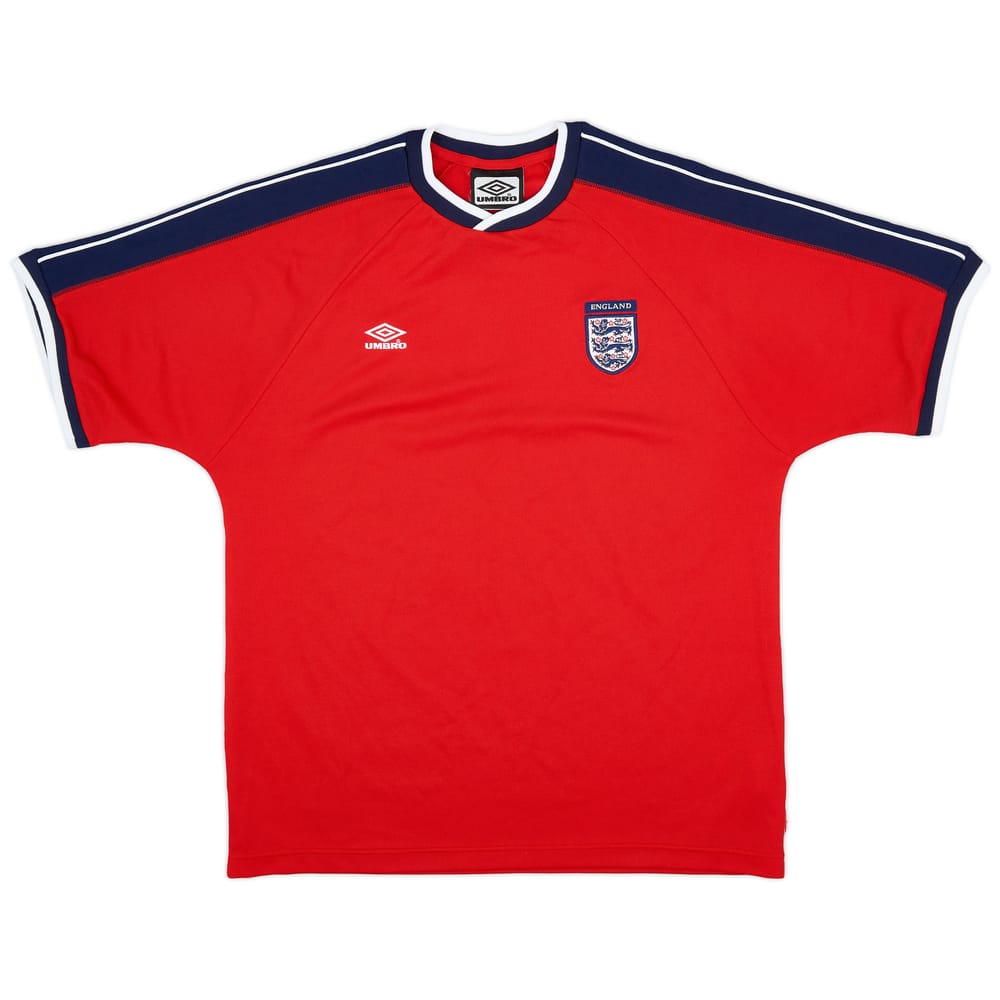 2000-02 England Umbro Training Shirt - 10/10 - (L)