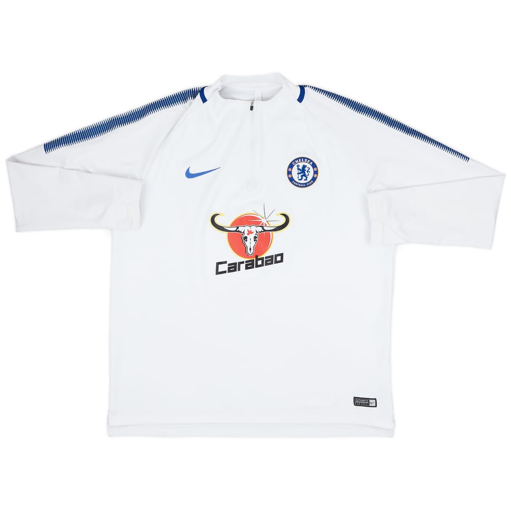 2017-18 Chelsea Nike 1/4 Zip Training Top - 7/10 - (M)