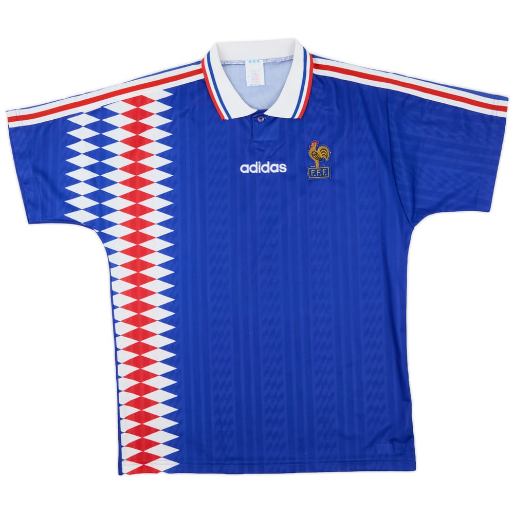 1994-96 France Home Shirt - 8/10 - (L)