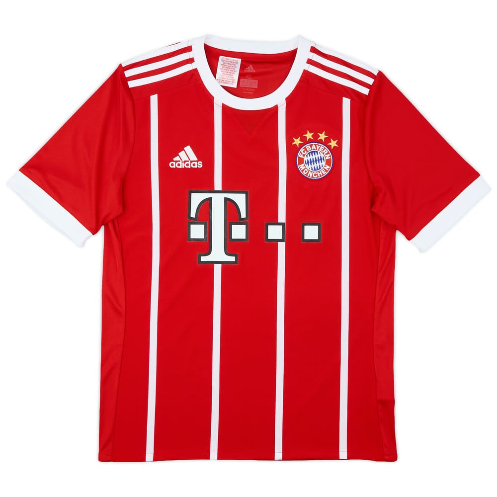 2017-18 Bayern Munich Home Shirt - 8/10 - (XL.Boys)