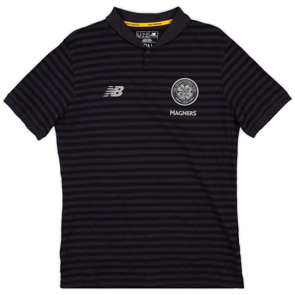 2019-20 Celtic New Balance Polo Shirt - 9/10 - (L)