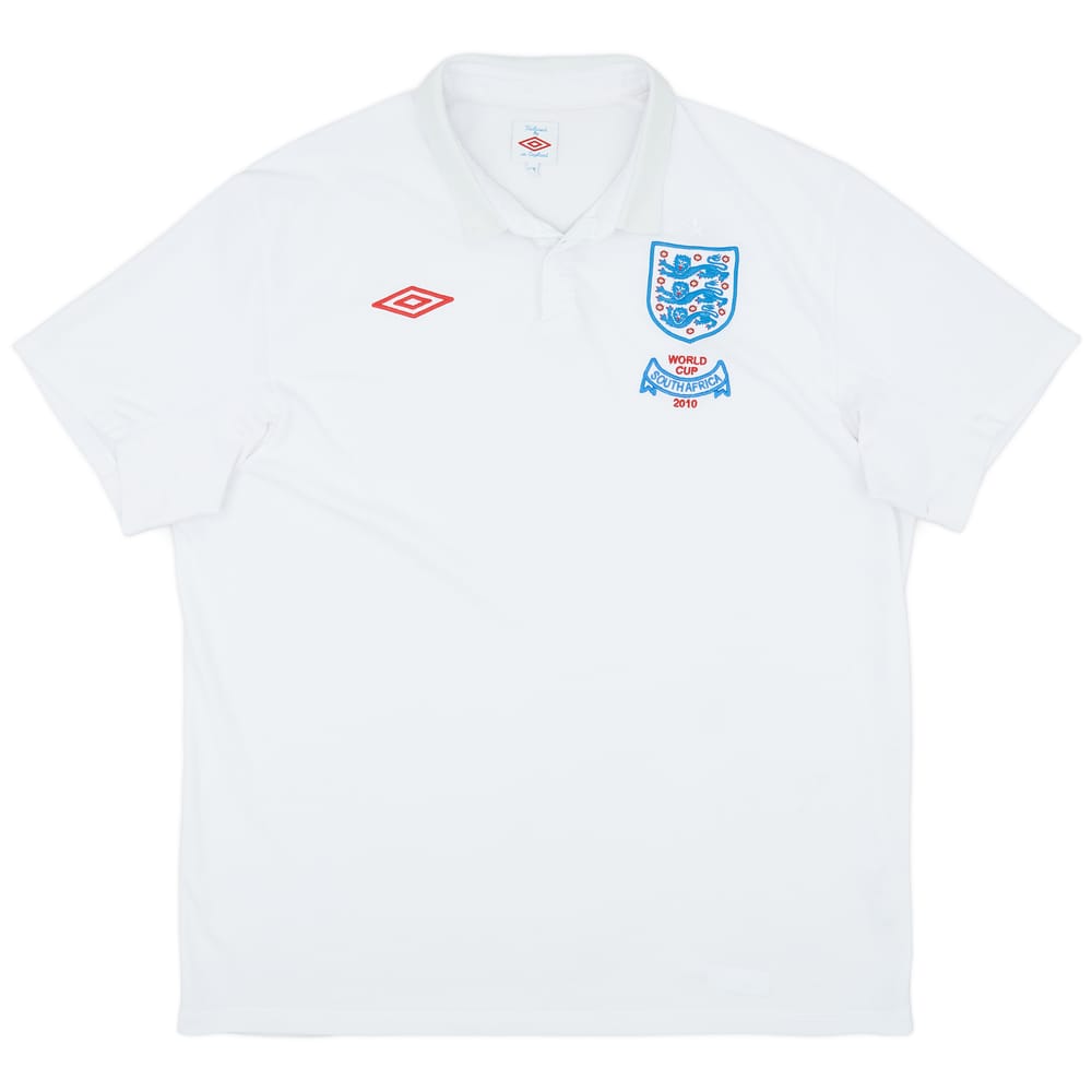 2009-10 England 'South Africa' Home Shirt - 9/10 - (L)