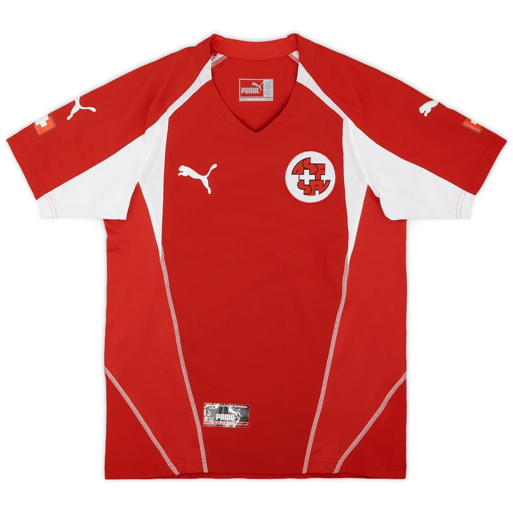 2004-06 Switzerland Home Shirt - 7/10 - (L.Boys)