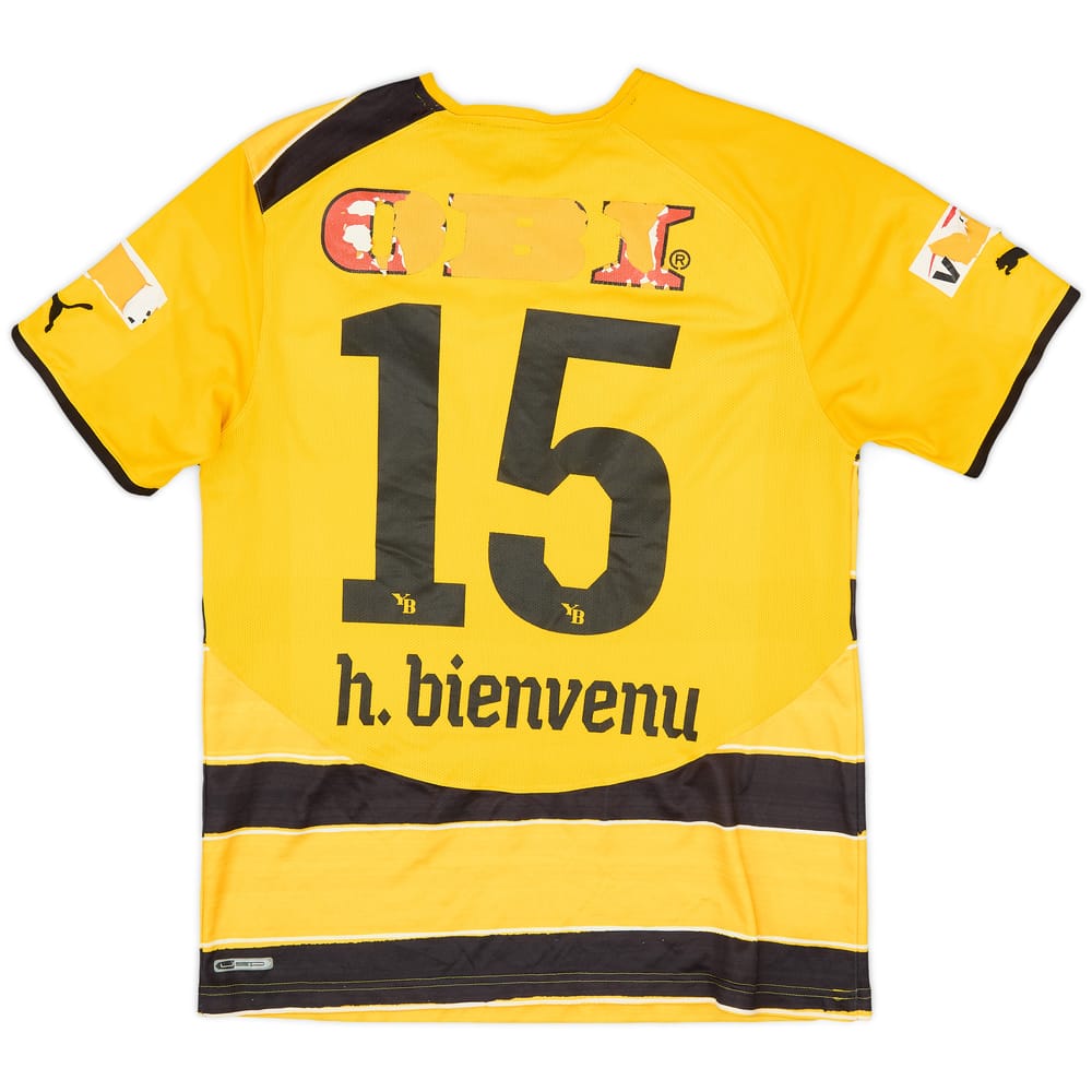 2010-11 BSC Young Boys Home Shirt H. Bienvenu #15 - 4/10 - (L)