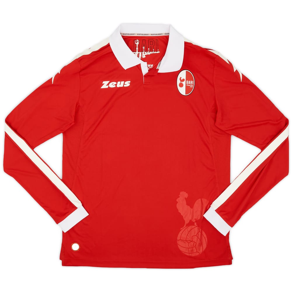2017-18 Bari Away L/S Shirt - 8/10 - (XL)