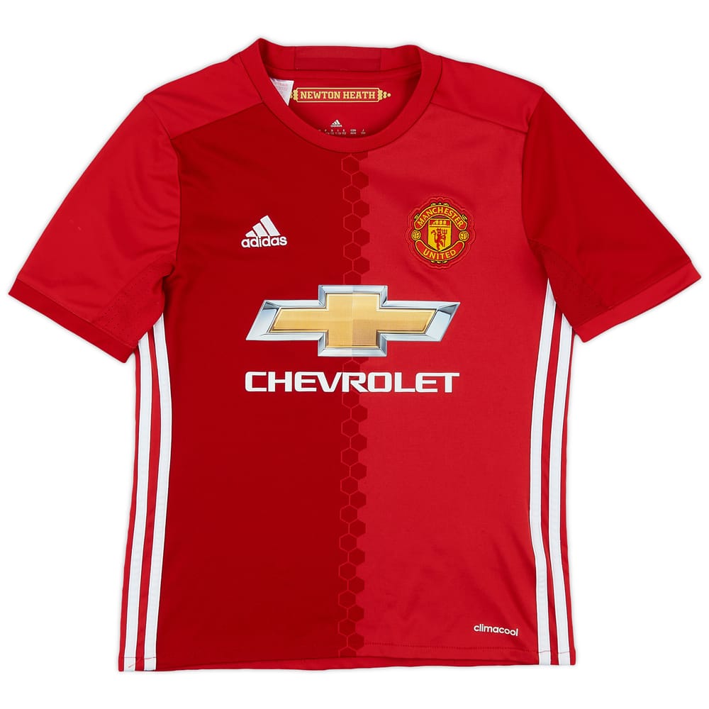 2016-17 Manchester United Home Shirt - 8/10 - (M.Boys)