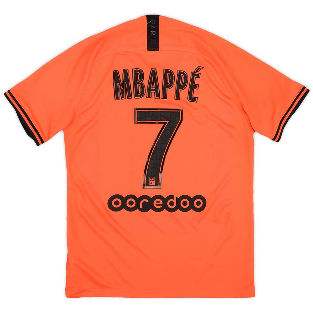 2019-20 Paris Saint-Germain Away Shirt Mbappe #7 - 9/10 - (M)