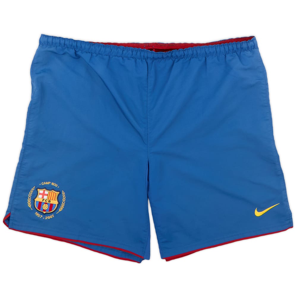 2007-08 Barcelona Home Shorts - 9/10 - (M)
