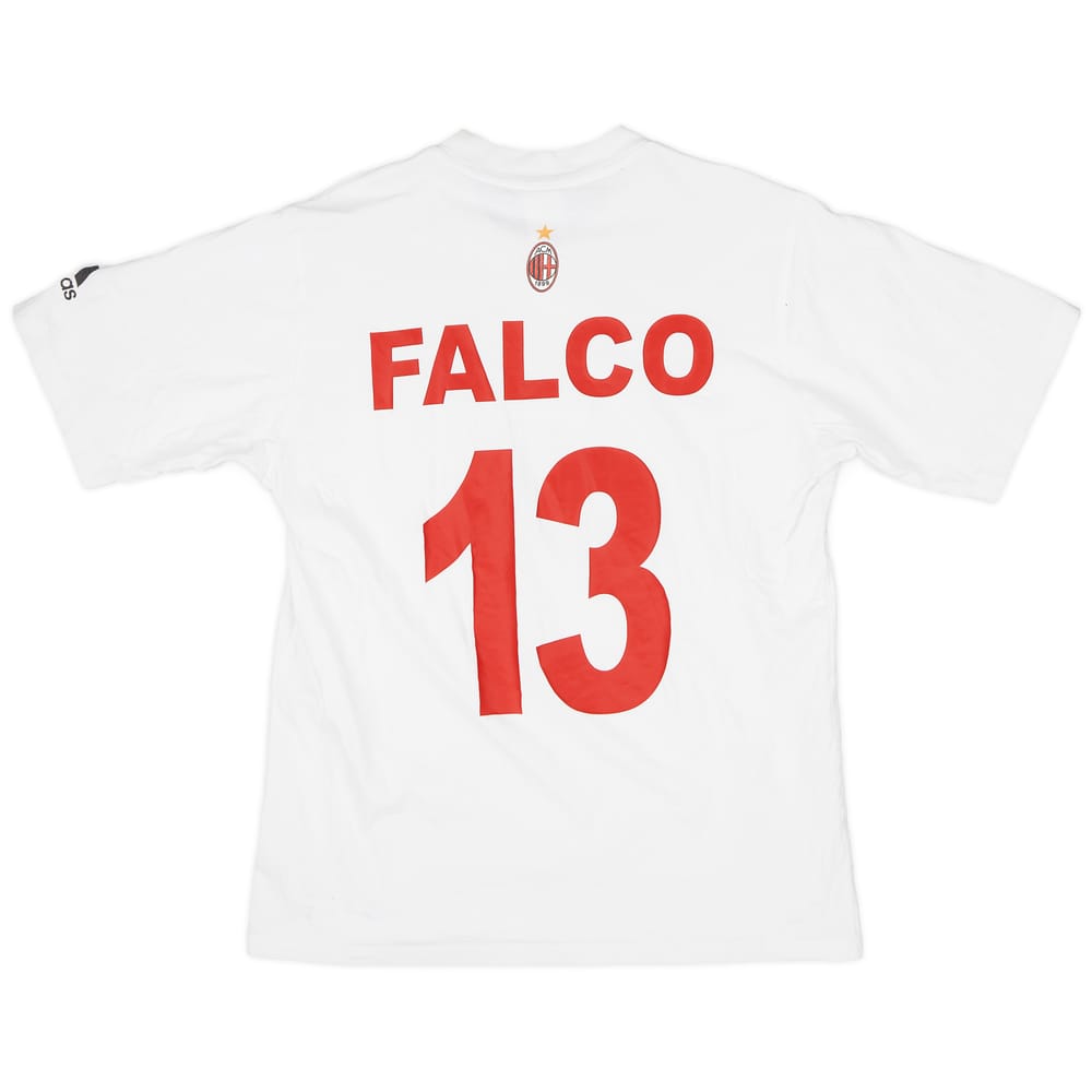 2000s AC Milan Graphic Tee Falco #13 - 7/10 - (S)