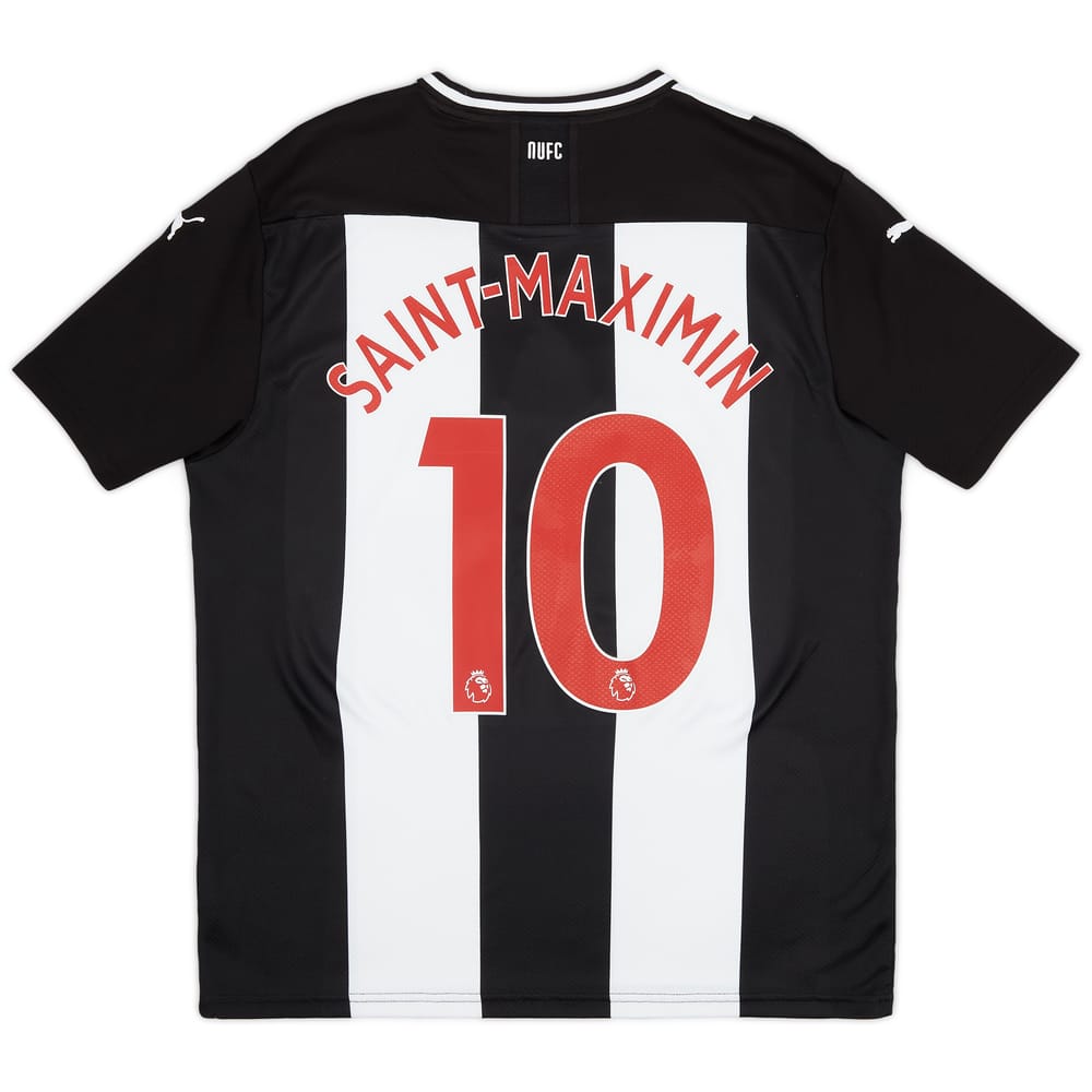 2021-22 Newcastle Home Shirt Saint-Maximin #10 - 9/10 - (L)
