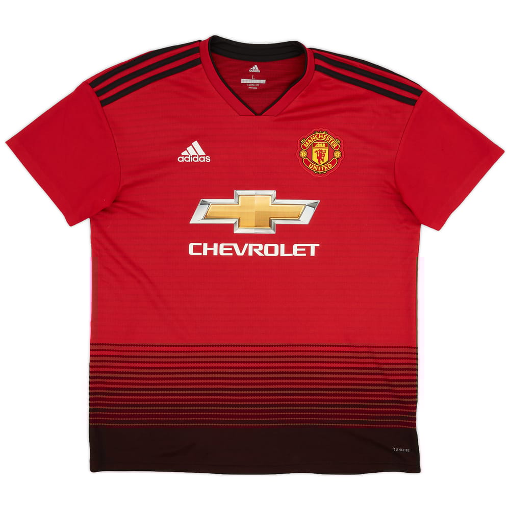 2018-19 Manchester United Home Shirt Rashford #10 - 8/10 - (L)