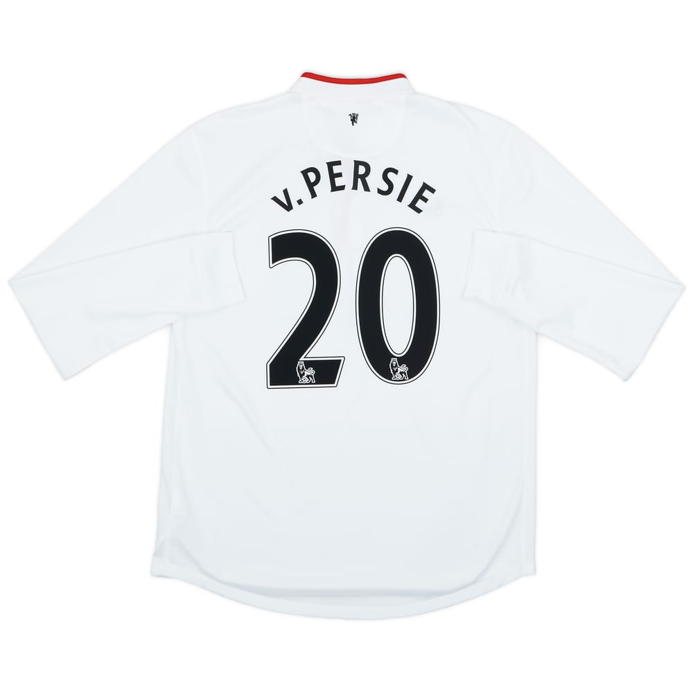 2012-14 Manchester United Away L/S Shirt V.Persie #20 - 8/10 - (L)