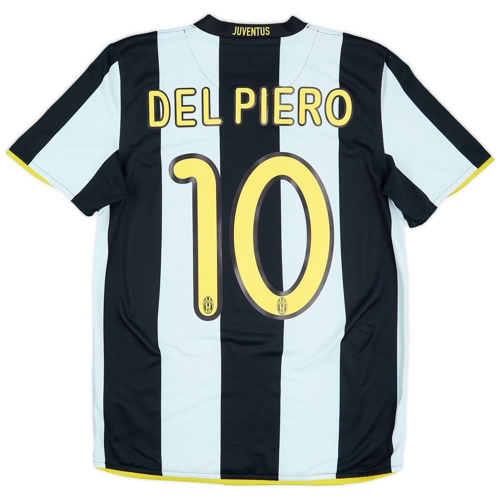 2008-09 Juventus Home Shirt Del Piero #10 - 7/10 - (S)