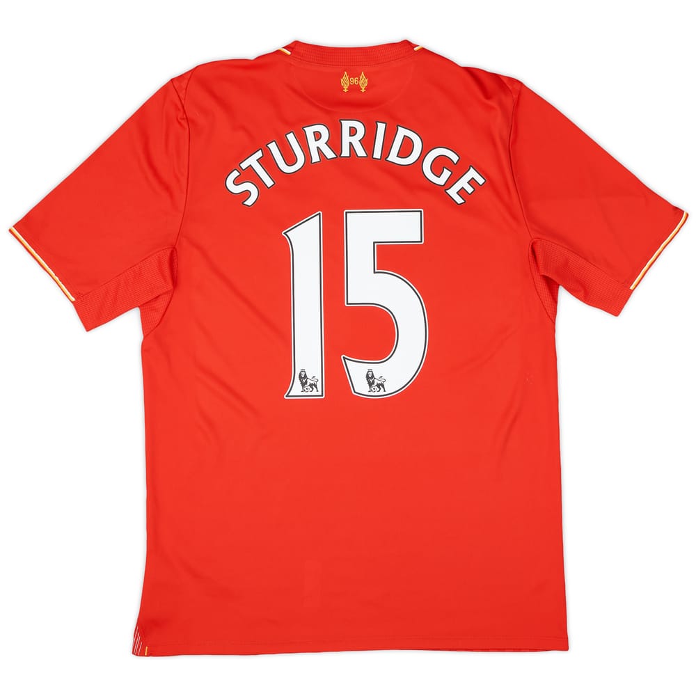 2015-16 Liverpool Home Shirt Sturridge #15 - 6/10 - (M)