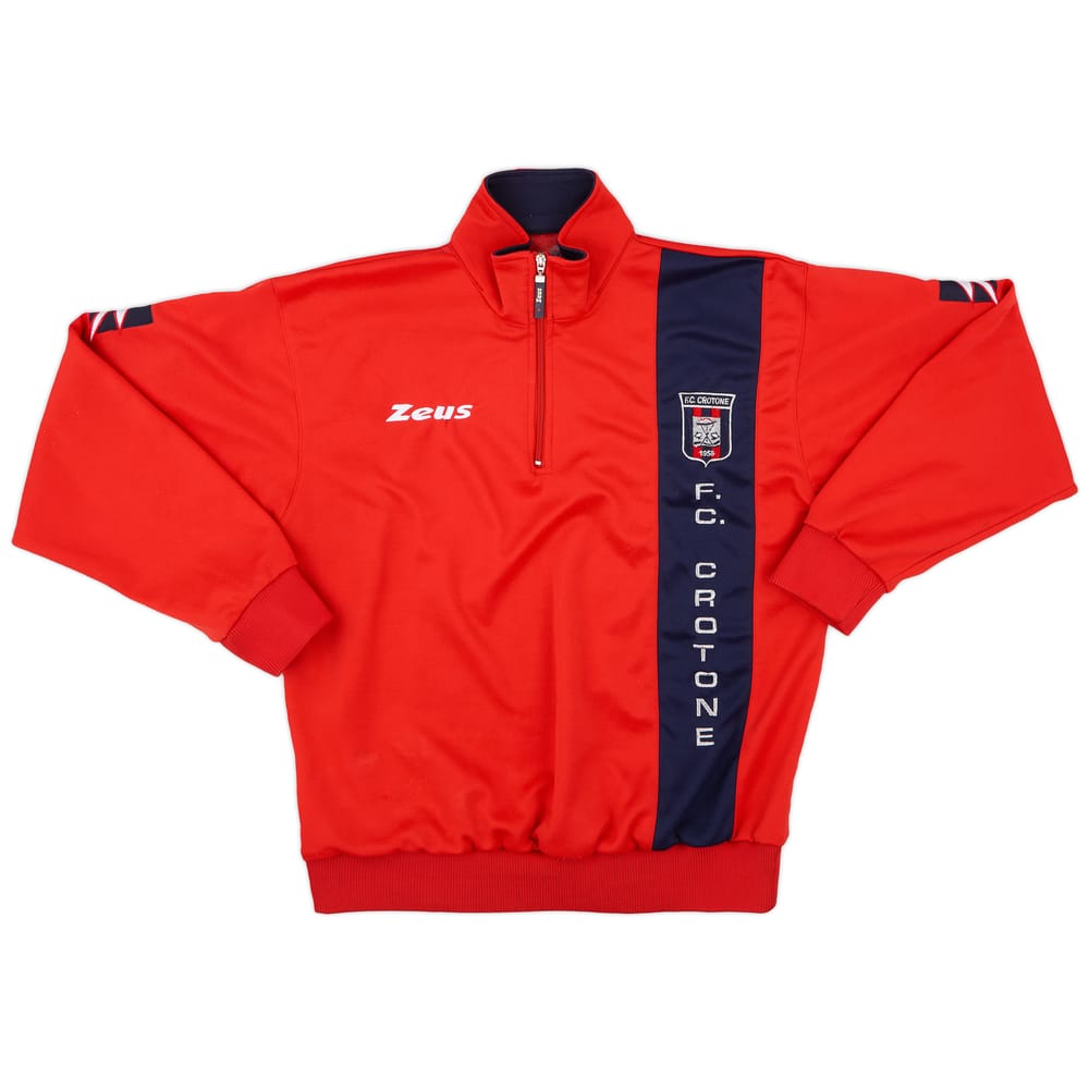 2006-07 Crotone Zeus 1/4 Zip Sweat Top - 9/10 - (L)