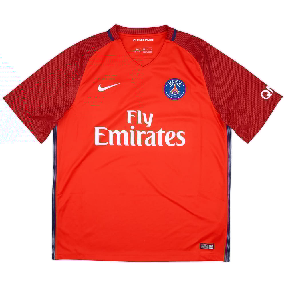 2016-17 Paris Saint-Germain Away Shirt - 9/10 - (XL)