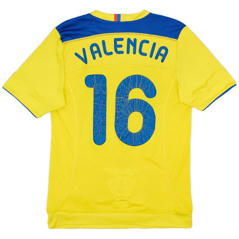 2011-12 Ecuador Home Shirt Valencia #16 - 5/10 - (M)