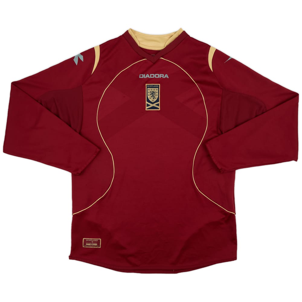 2007-08 Scotland Third L/S Shirt - 8/10 - (L)