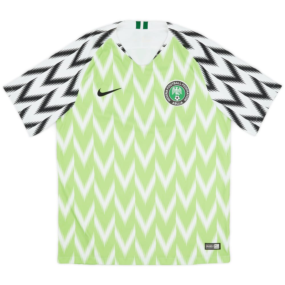 2018-19 Nigeria Home Shirt - 10/10 - (M)