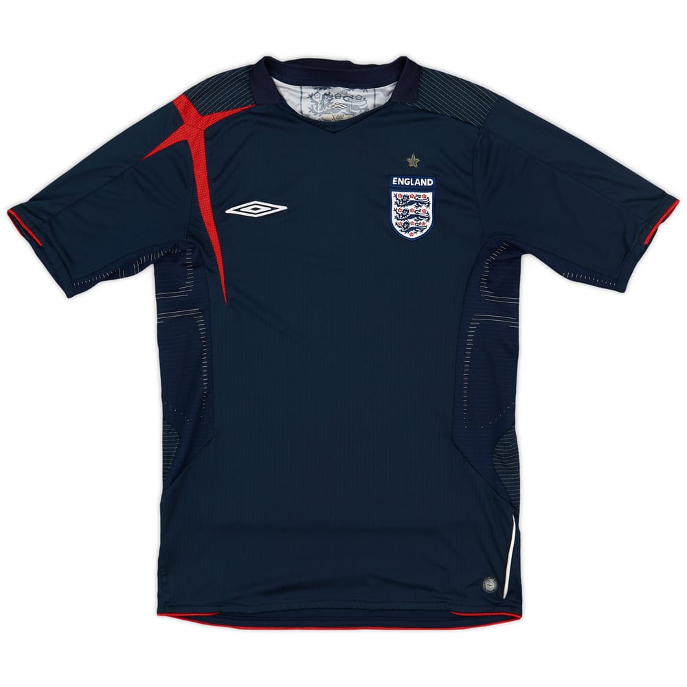 2005-06 England S/S GK Shirt - 7/10 - (S)