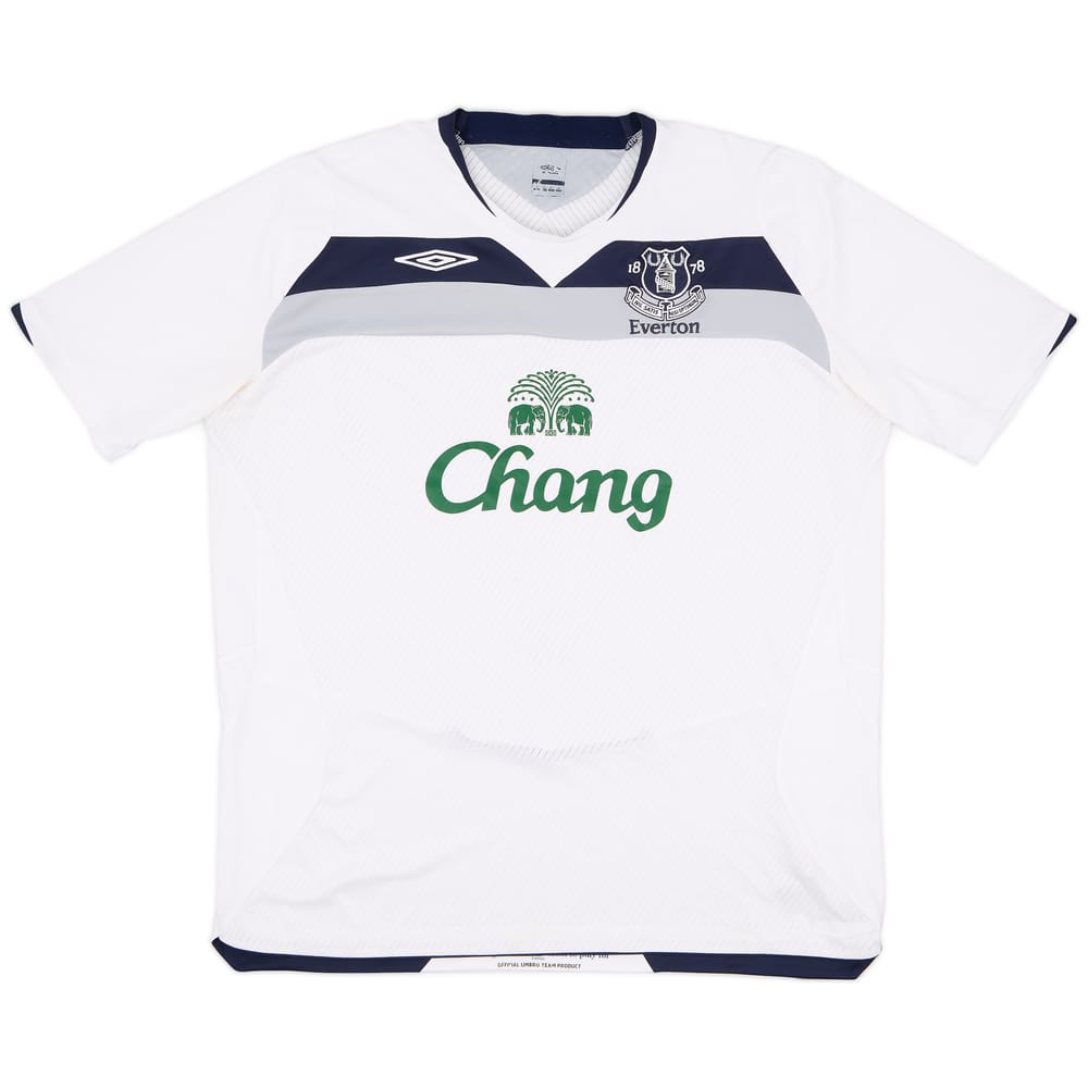 2008-09 Everton Away Shirt - 7/10 - (XL)