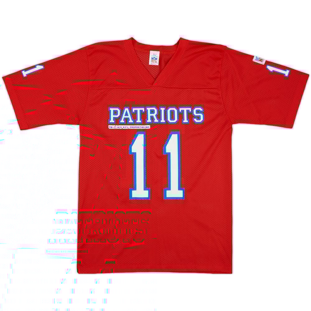 1990s New England Patriots #11 NFL Training Jersey - 8/10 - (S)