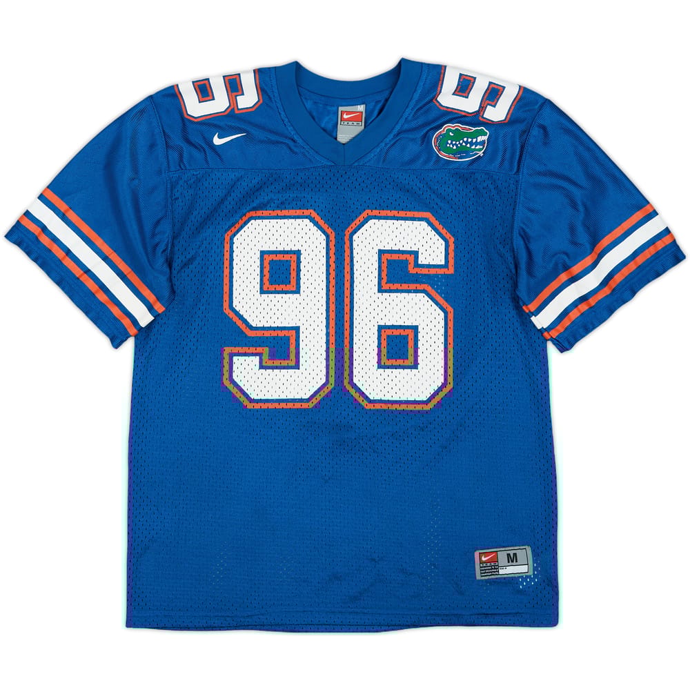 2008-10 Florida Gators Green #96 Nike Home Jersey - 6/10 - (M.Boys)