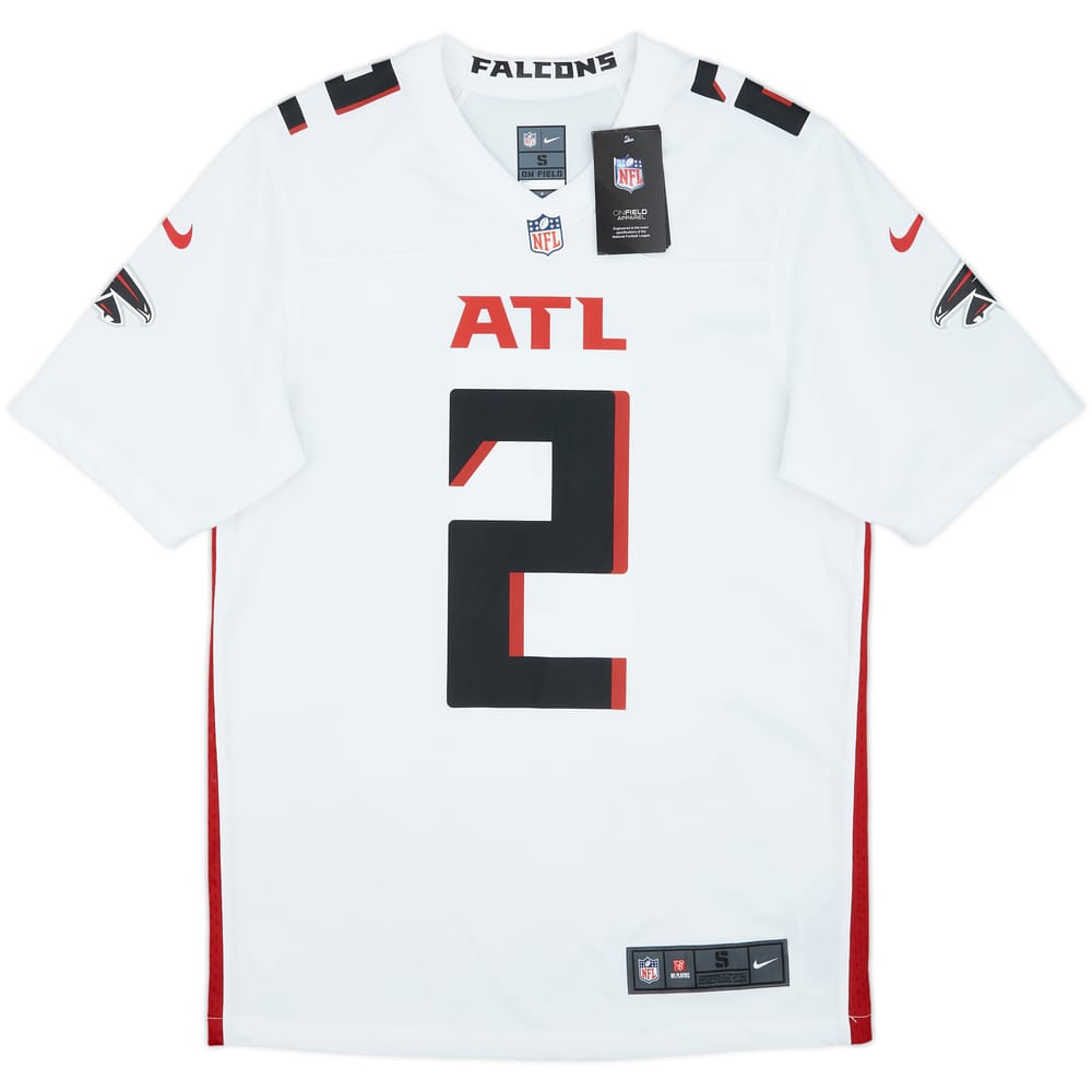 2020-21 Atlanta Falcons Ryan #2 Nike Game Away Jersey (S)