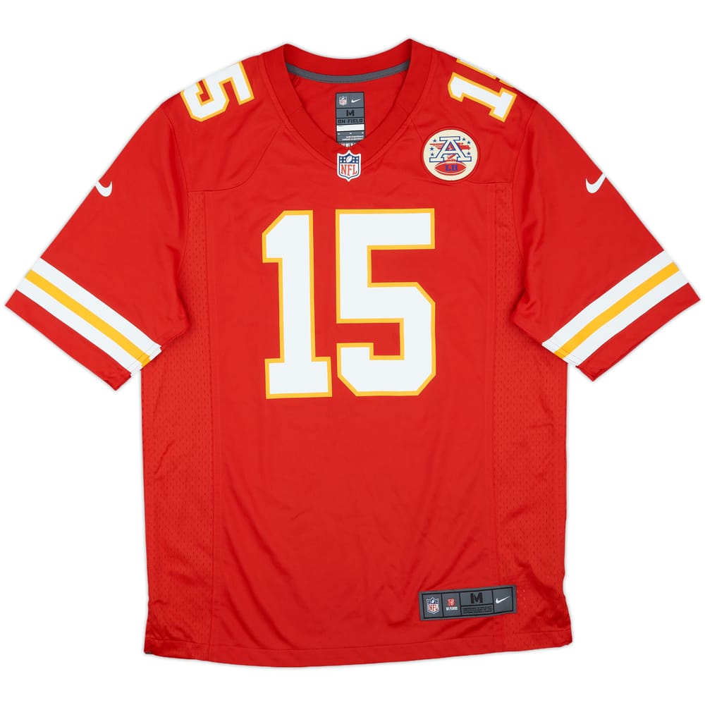2017-24 Kansas City Chiefs Mahomes #15 Nike Game Home Jersey (M)