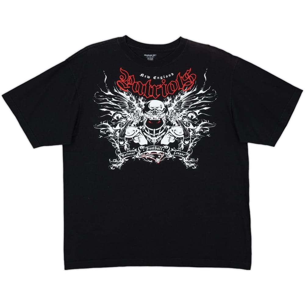 2005-06 New England Patriots Reebok Graphic Tee - 7/10 - (L)