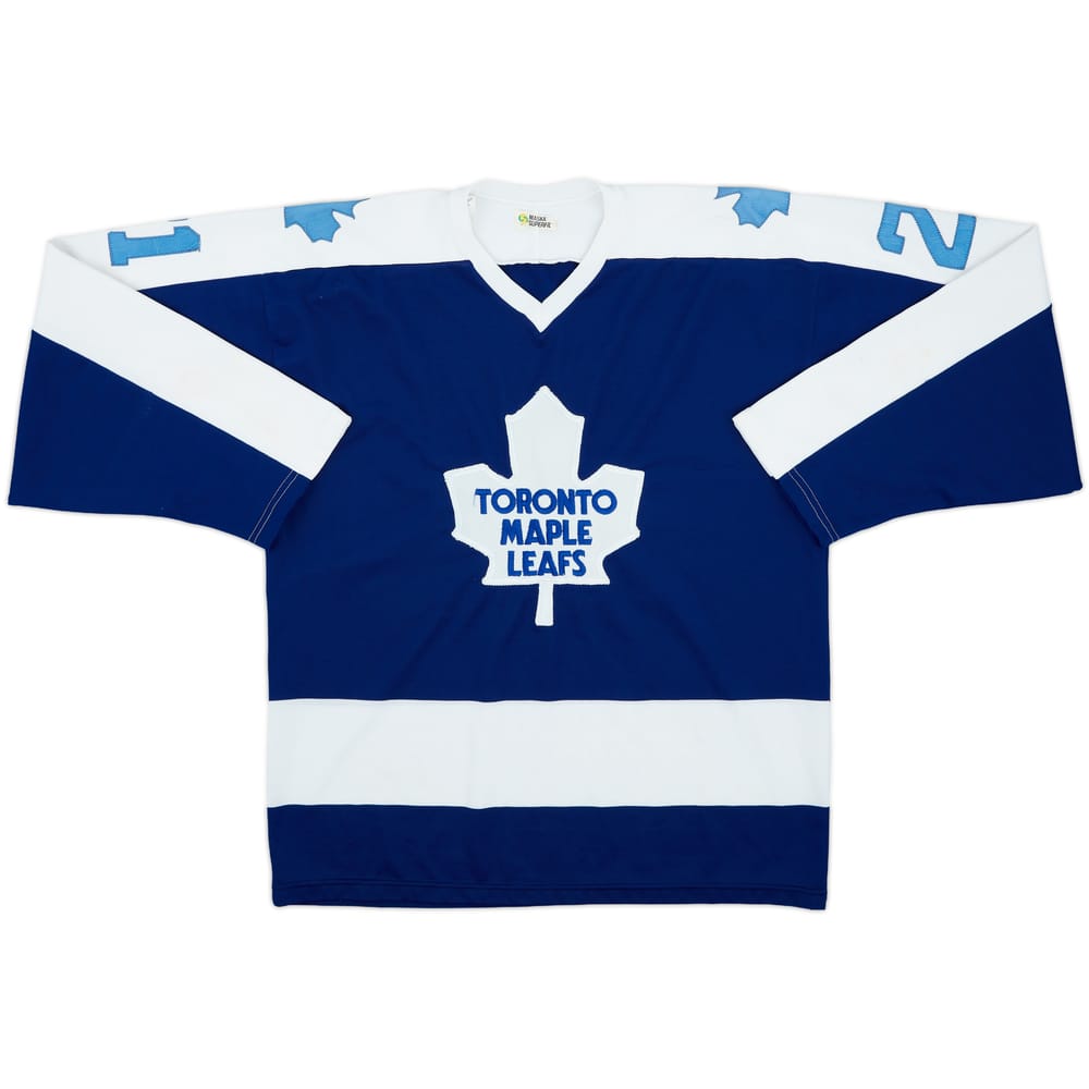1976-78 Toronto Maple Leafs Salming #21 Maska Superfil Away Jersey - 8/10 - (L)
