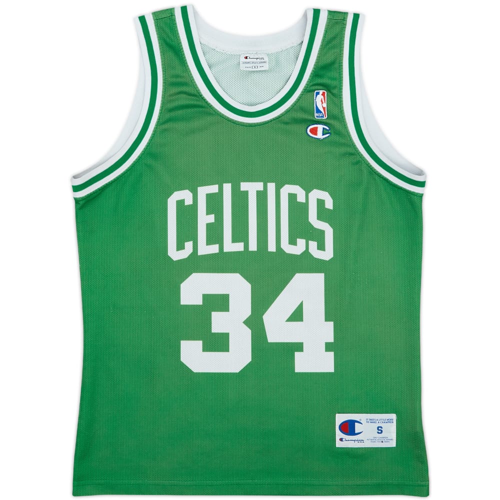 1998-06 Boston Celtics Pierce #34 Champion Away Jersey - 7/10 - (S)