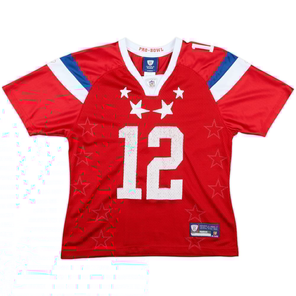 2011 Pro Bowl AFC Brady #12 Reebok On Field Jersey Womens - 6/10 - (M)