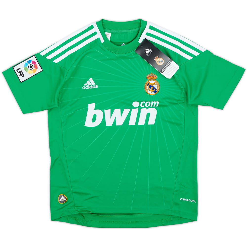 2010-11 Real Madrid GK S/S Shirt (7-8 Years)