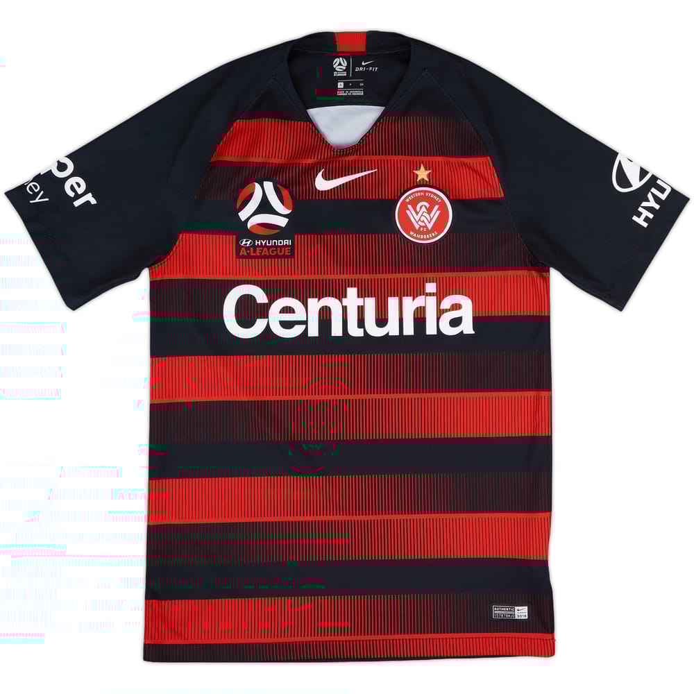 2018-19 Western Sydney Wanderers Home Shirt - 9/10 - (S)