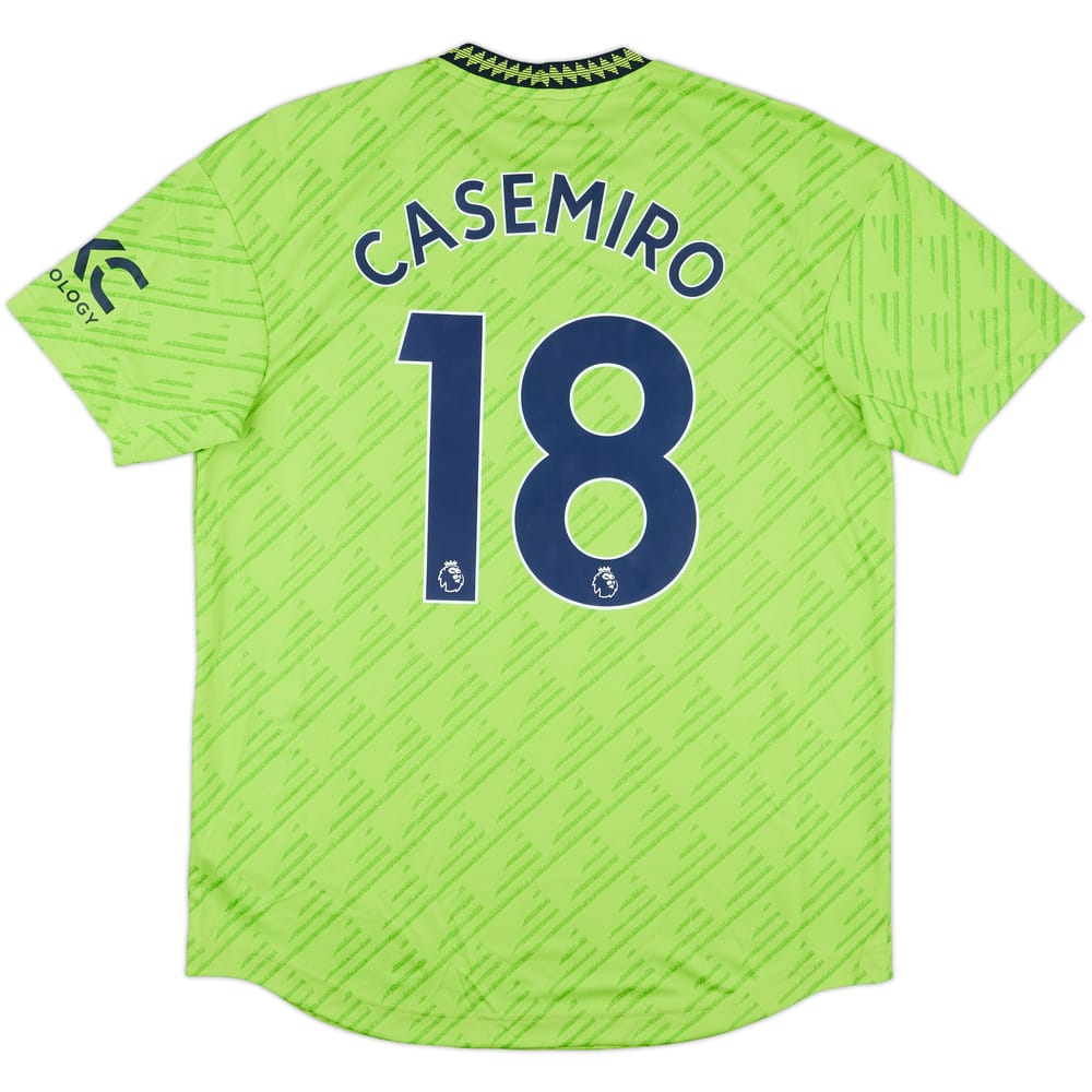 2022-23 Manchester United Authentic Third Casemiro #18 (L)