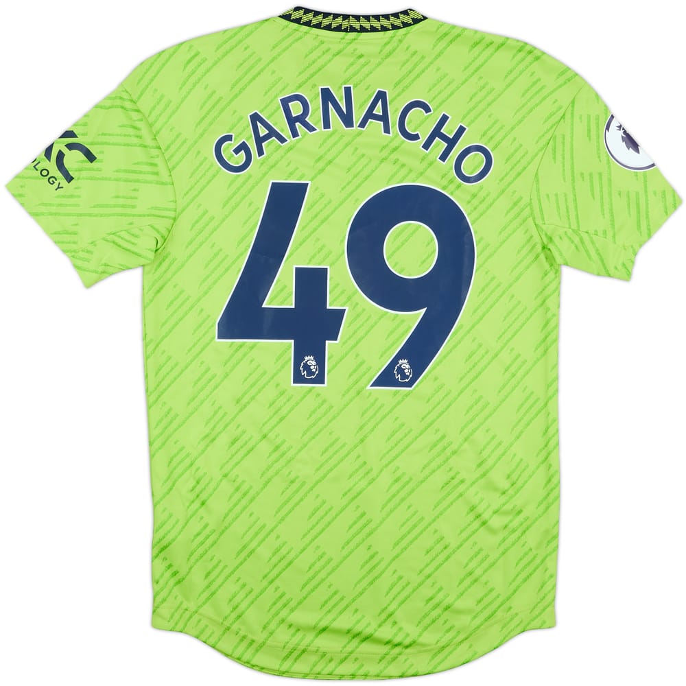2022-23 Manchester United Authentic Third Garnacho #49 (S)