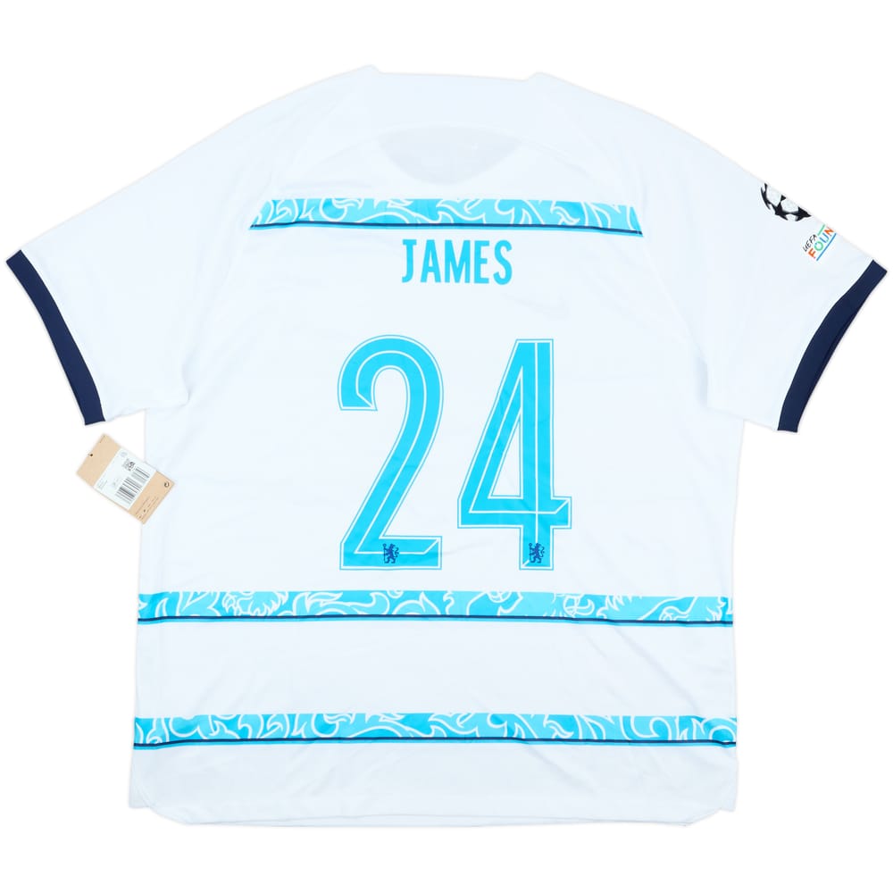 2022-23 Chelsea Away Shirt James #24 (XXL)