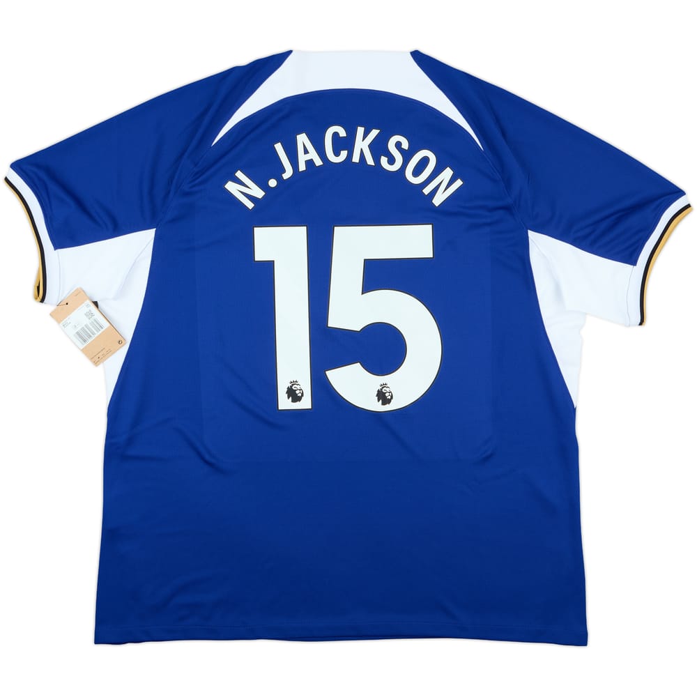 2023-24 Chelsea Home Shirt N. Jackson #15 (XXL)